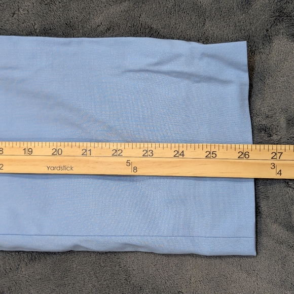 THEORY Treeca Cropped Wool-blend Slim-leg Blue Pants Women's Size 4 Office Attir - Picture 10 of 13